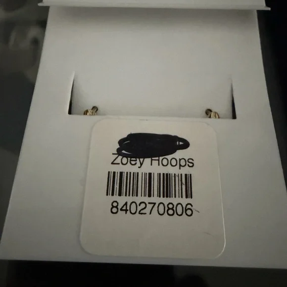 Gorjana Elegant Gold Zoey Hoop Earrings - Picture 3 of 4